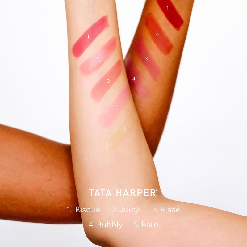 Tata Harper 3-in-1 Hydrating Lip Treatment - Nourishing, Natural Formula for Soft, Plump Lips | 0.5 oz