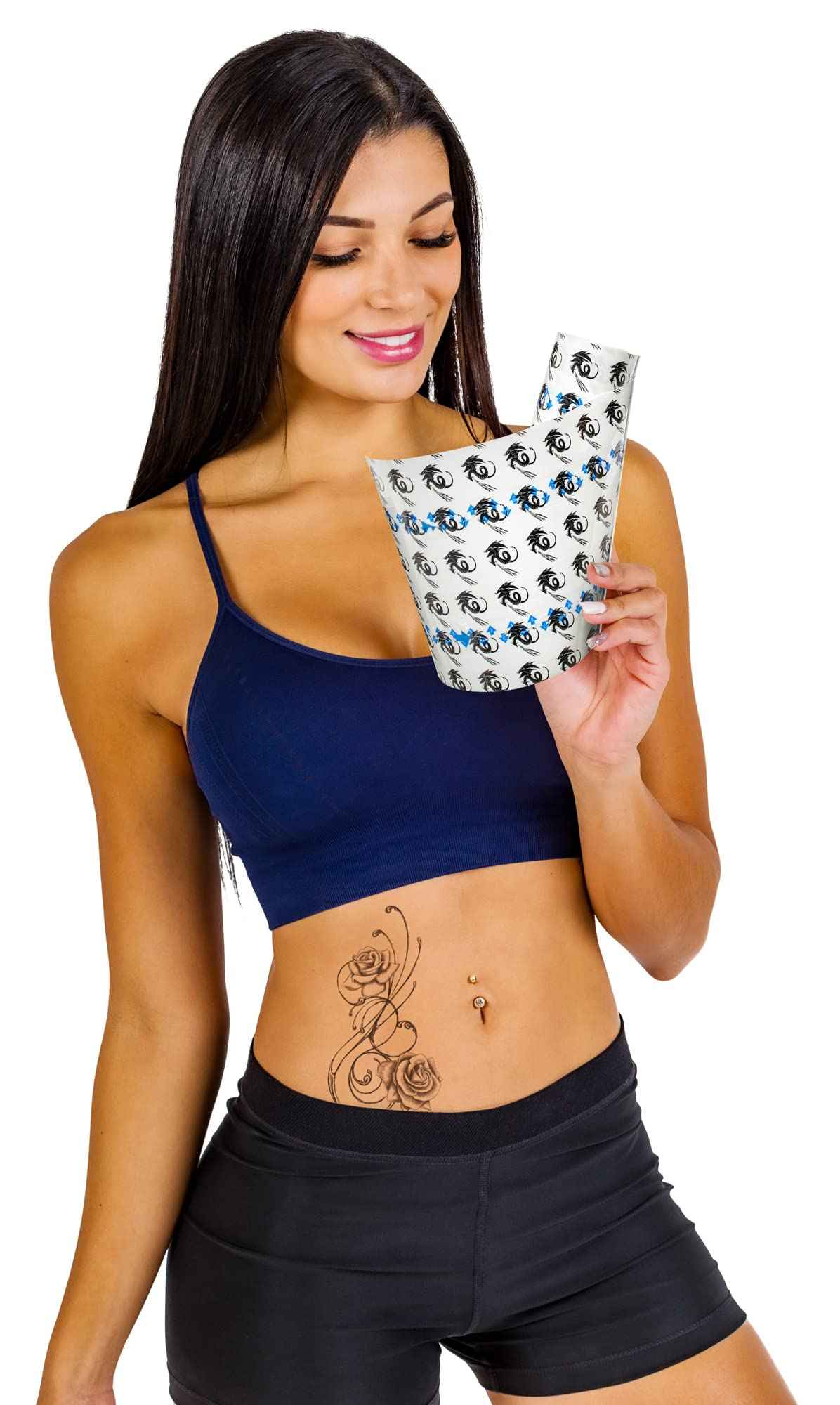 Skin Deep Derm Shield 5.9" x 8yd Roll (Sterile) Tattoo Aftercare Bandages with 3 Applicator Sticks