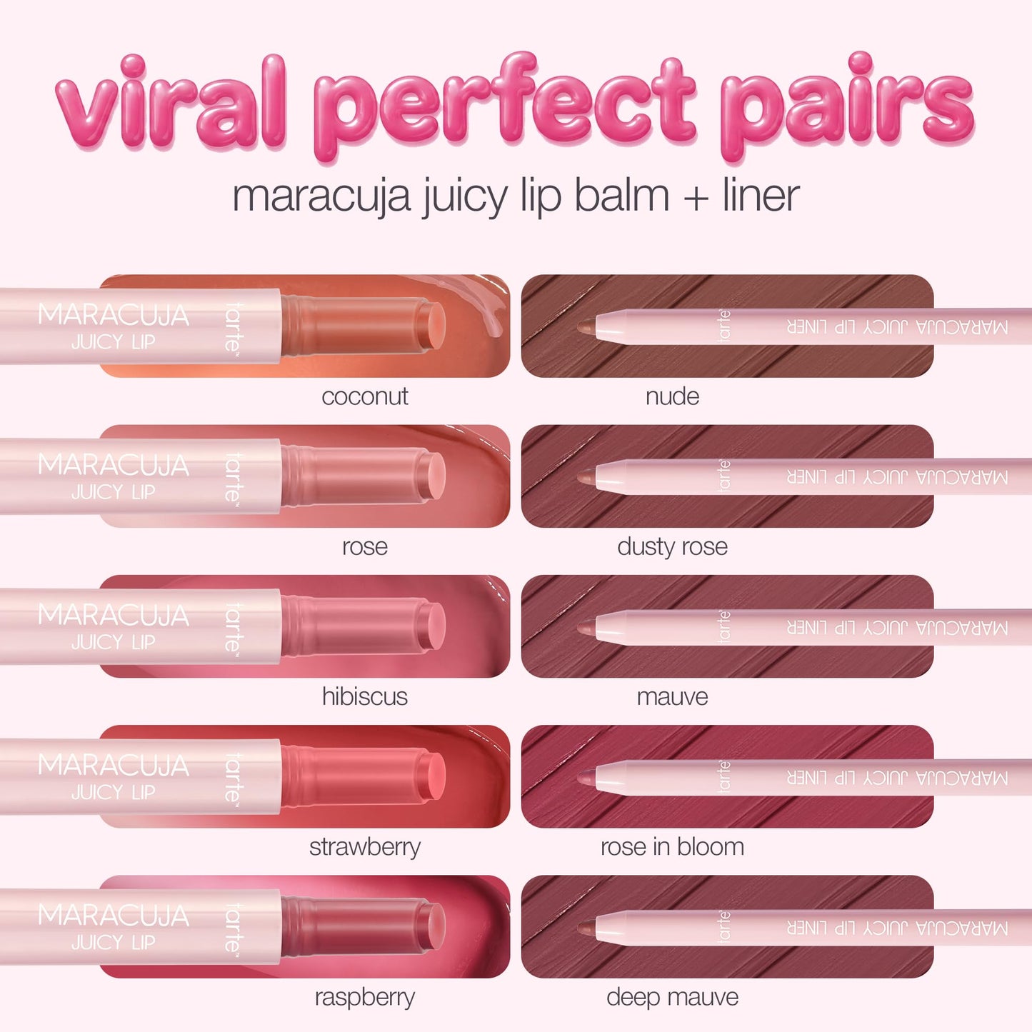 tarte maracuja juicy lip balm gloss – Viral Nourishing Lip Butter Color with High-Shine Hydration, Skincare Infused with Vitamin E, Vegan & Cruelty-Free, full size, Hibiscus