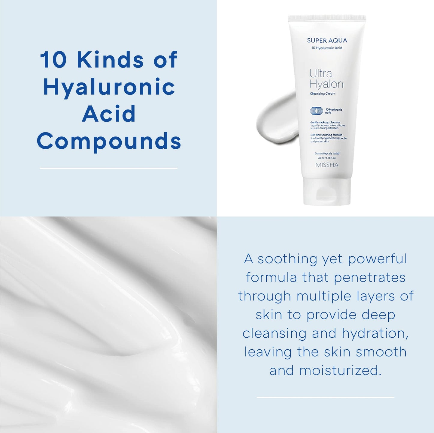 MISSHA Super Aqua Ultra Hyalron Cleansing Cream