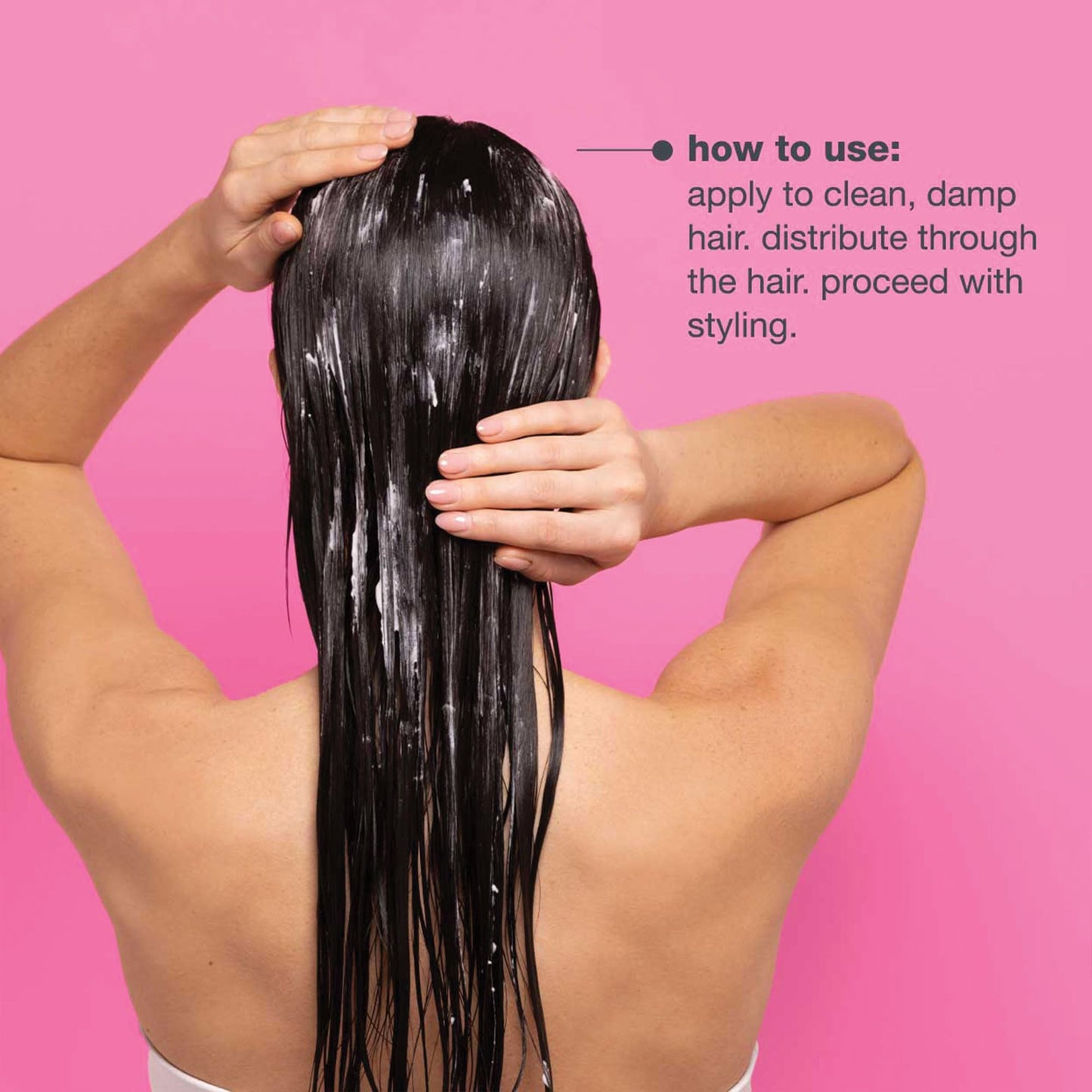 milk_shake Whipped Cream Flower - No Rinse Conditioning and Protective Creamy Foam for All Hair Types - 6.8 Fl Oz (200 ml)