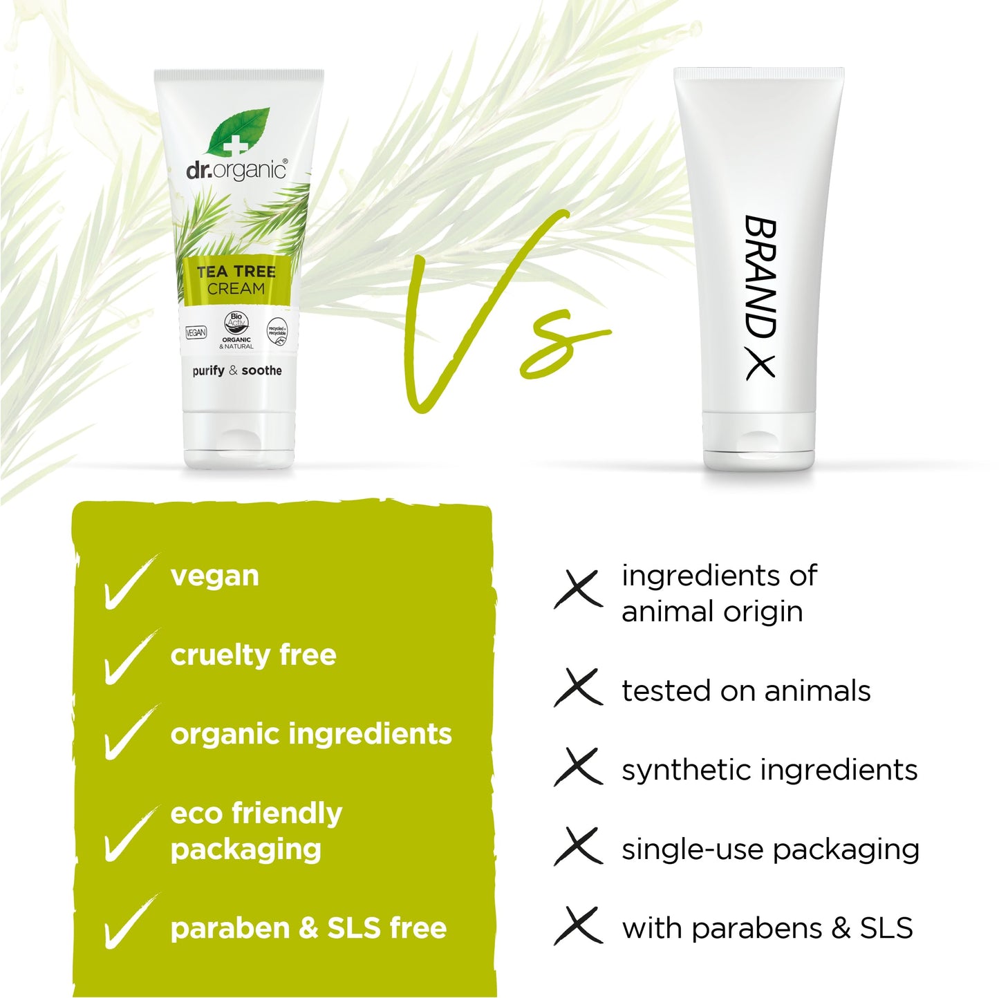 Dr.organic Tea Tree Cream 50ml