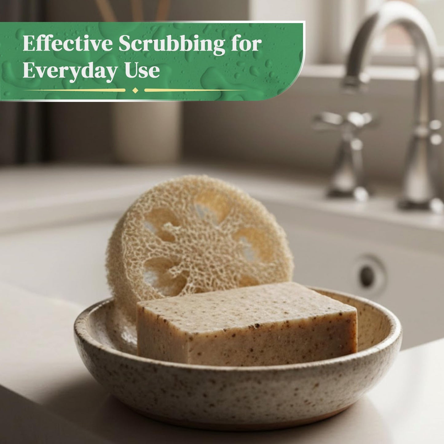 Natural Loofah Slices for Soap Making (20 Pack) - Organic Loufa Cuts - Bulk Luffa - Soap Making Supplies