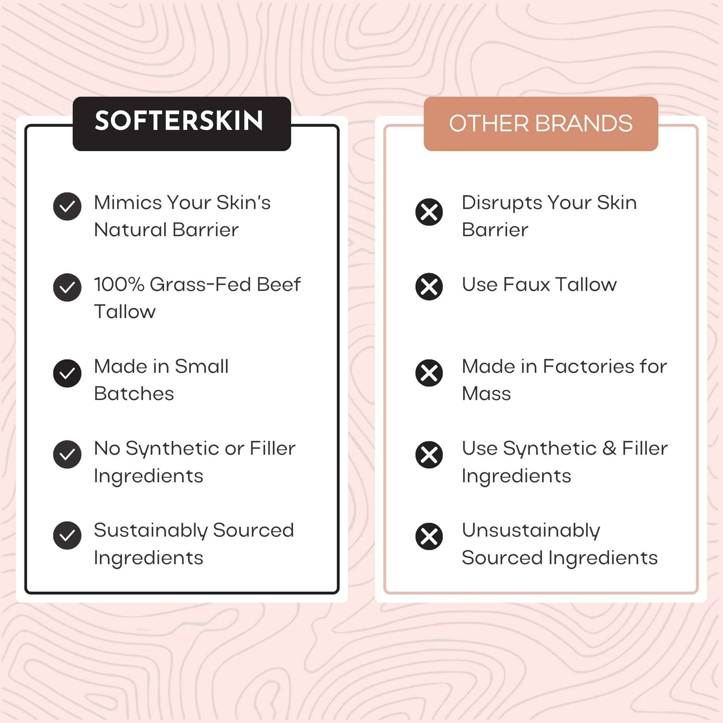 Beef Tallow for Skin (Vanilla Lavender 2 oz) - Whipped Tallow Balm for Face and Body - Natural Moisturizer for Sensitive Dry Skin - Handmade Body Butter - 100% Grass-Fed - Gentle Skincare