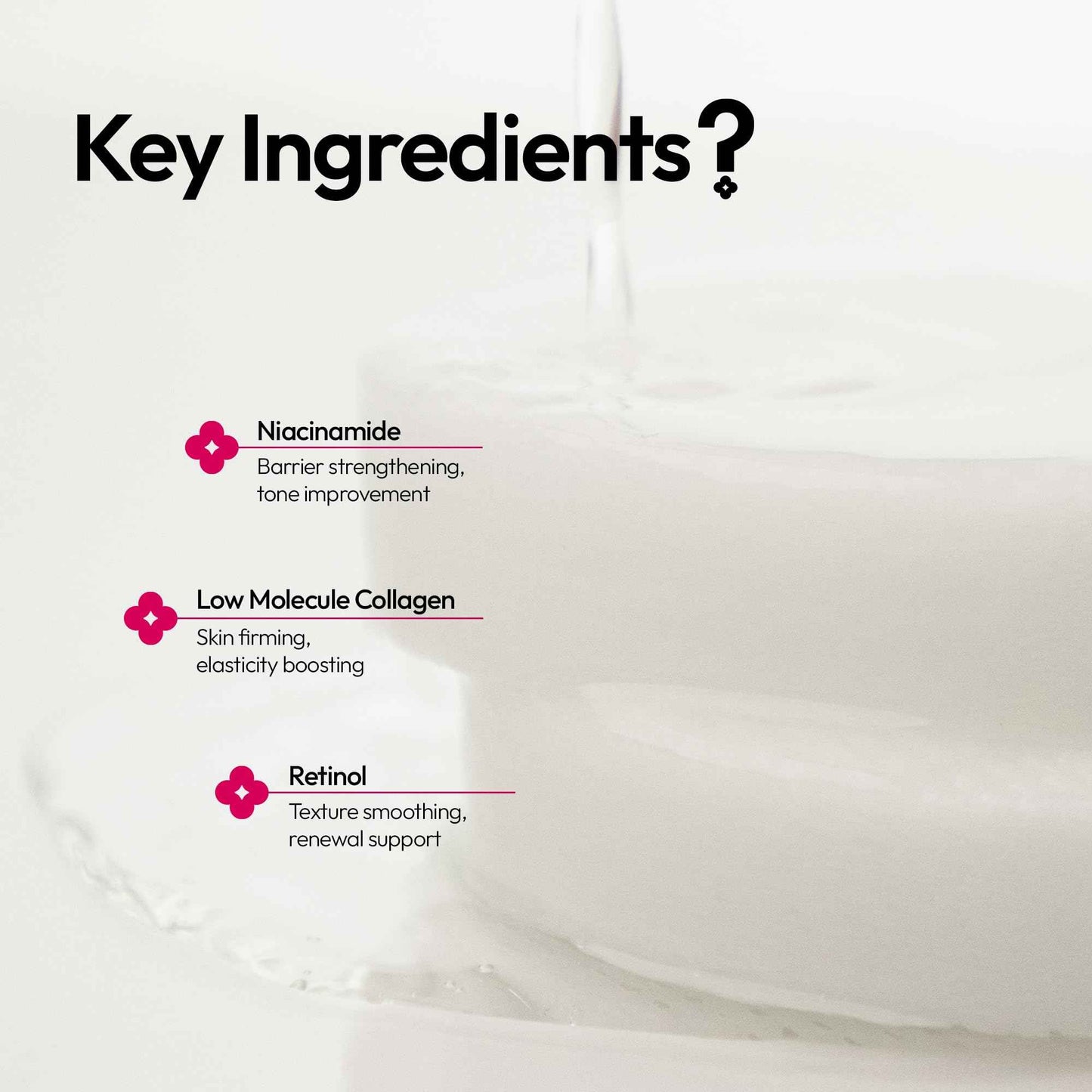 FreeGo Deep Collagen Daily Nourishing Pad (100 Pads), K-Beauty Facial Toner Pads for Dull and Coarse Skin, Instant Bouncy Skin Firming