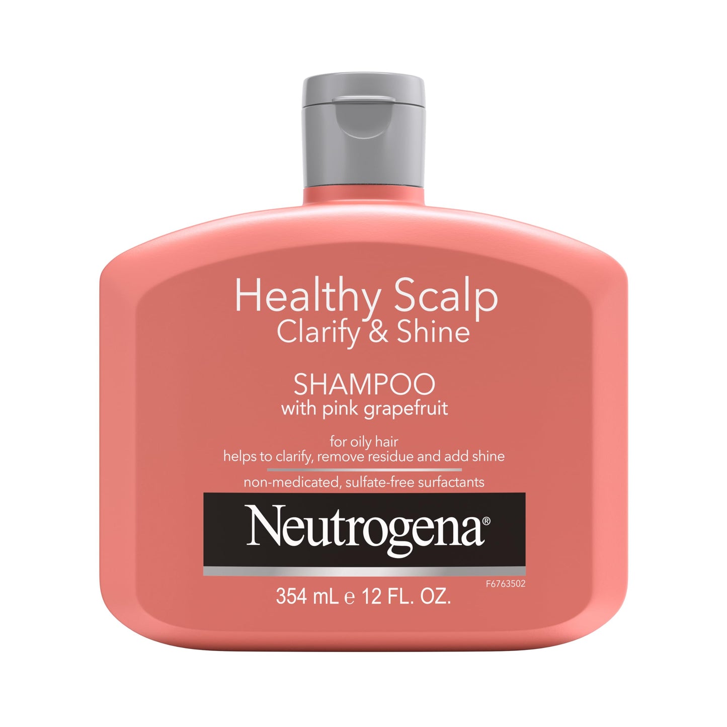 Neutrogena Healthy Scalp Pink Grapefruit Shampoo for Oily Hair & Scalp, 12 fl oz