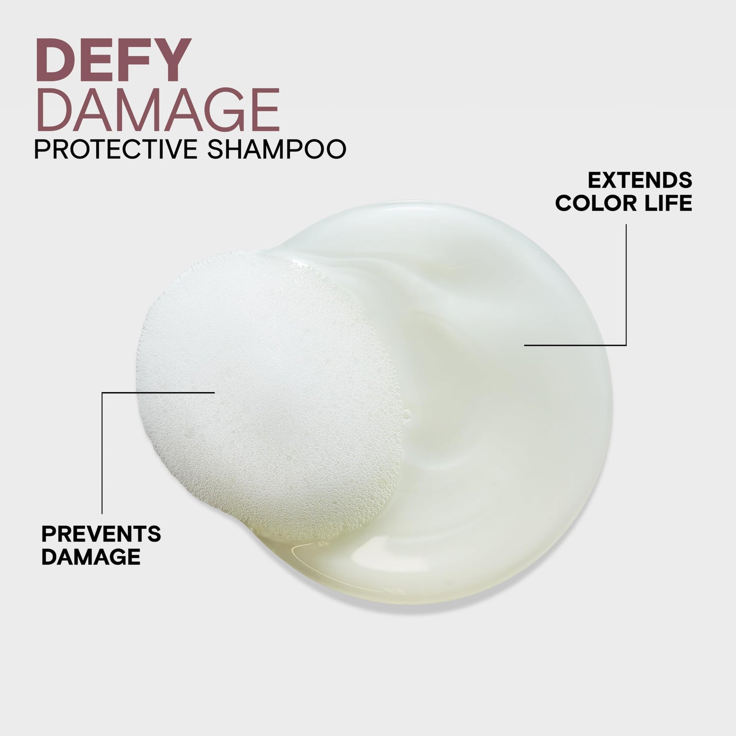 Joico Defy Damage Protective Shampoo | For Color-Treated Hair | Strengthen Bonds & Preserve Hair Color | With Moringa Seed Oil & Arginine | 33.8 Fl Oz