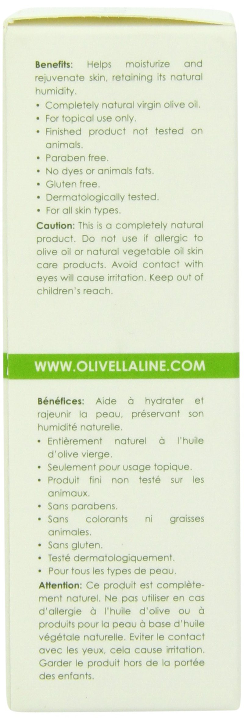 Olivella Olivella All Natural Virgin Olive Oil Moisturizer, for All Skin Types, 1.69 Oz, 1.69 Oz