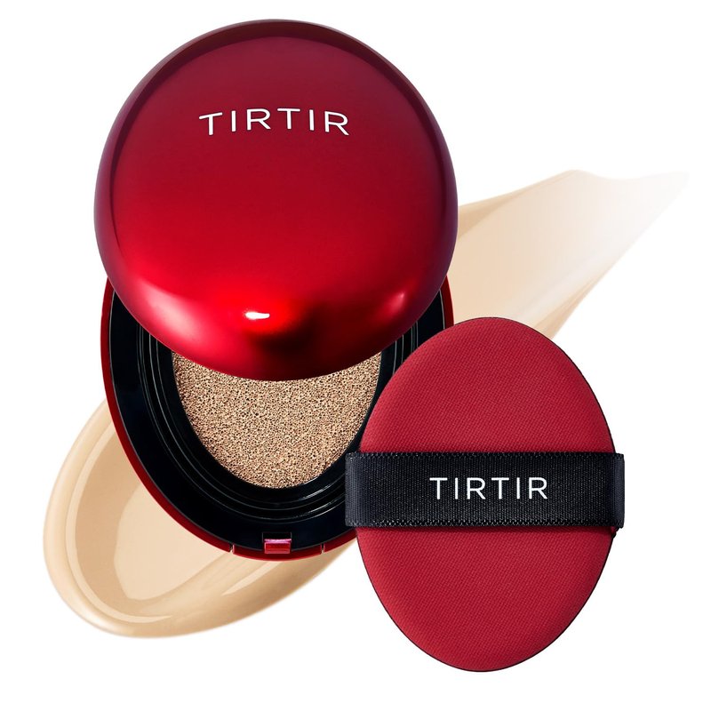 Red Cushion Foundation - Lightweight, Buildable Coverage | Long-Lasting Red Fixer