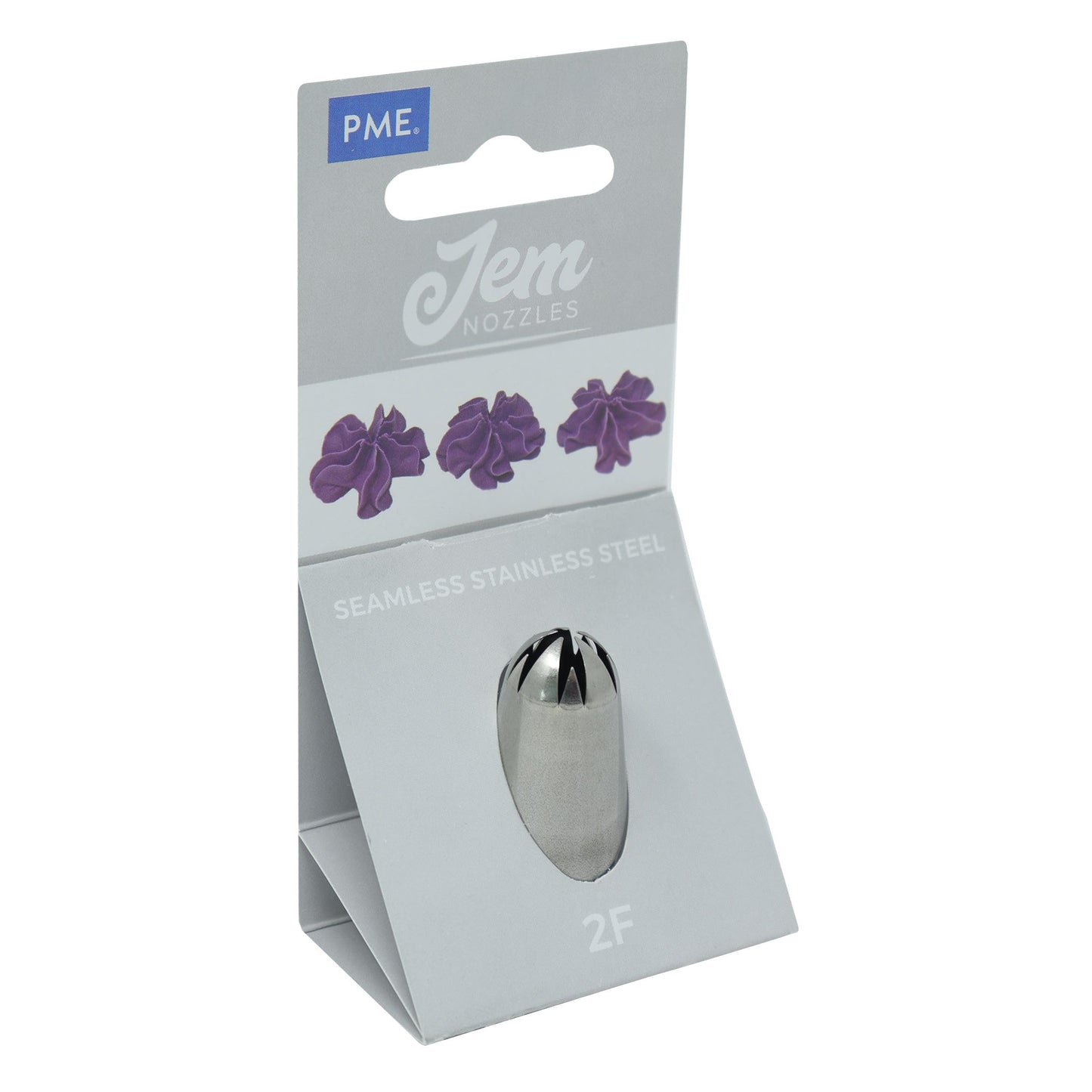 Jem Enterprises Drop Flower Piping Nozzle Decorating Tip #2F