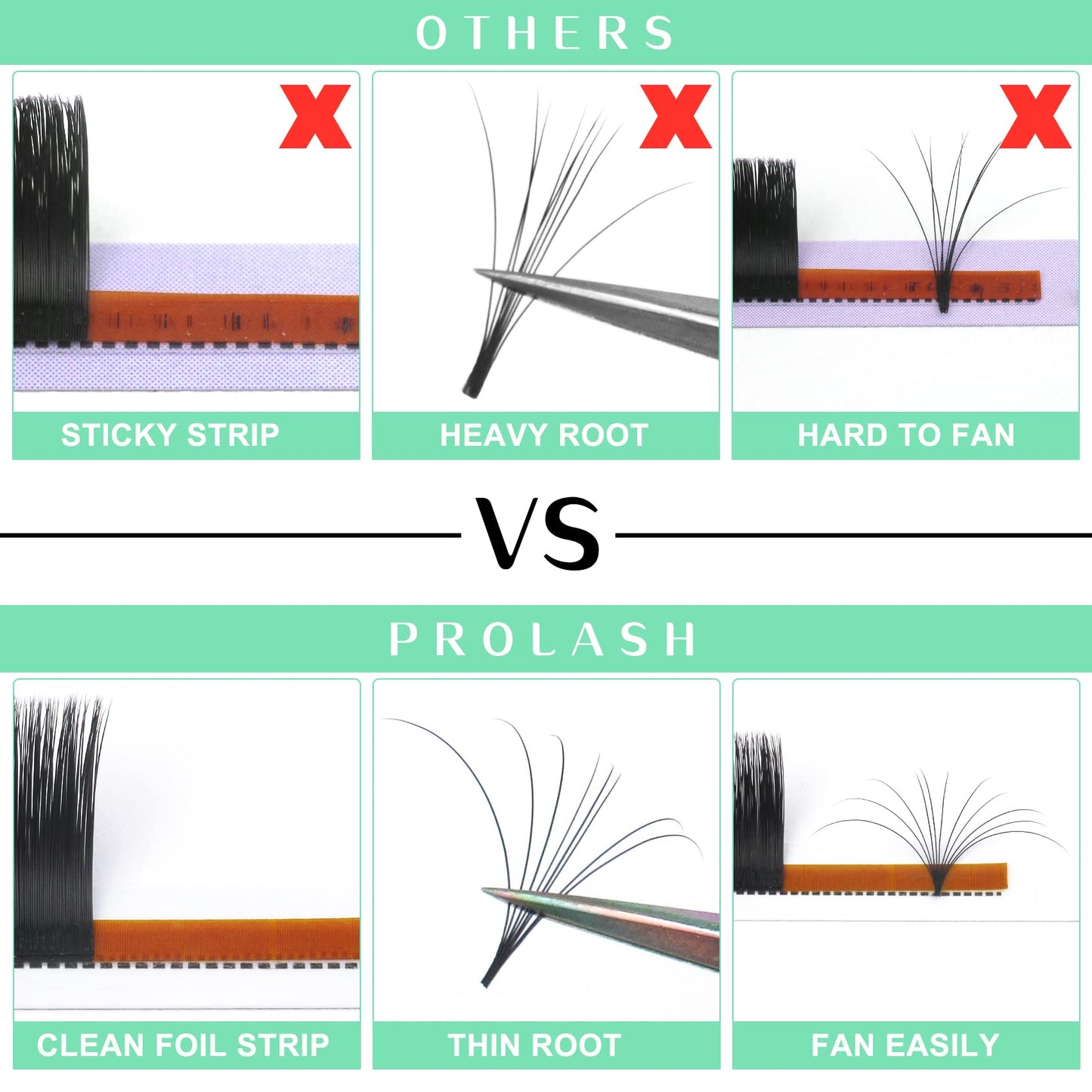 Easy Fan Volume Lashes D-0.10-9-16 Volume Lash Extensions Flowering Lash Extensions Rapid Blooming .03 .05 .07 .10 Lashes Rapid Blooming Eyelash Extensions C D curl(DD-0.03,9-16mix)