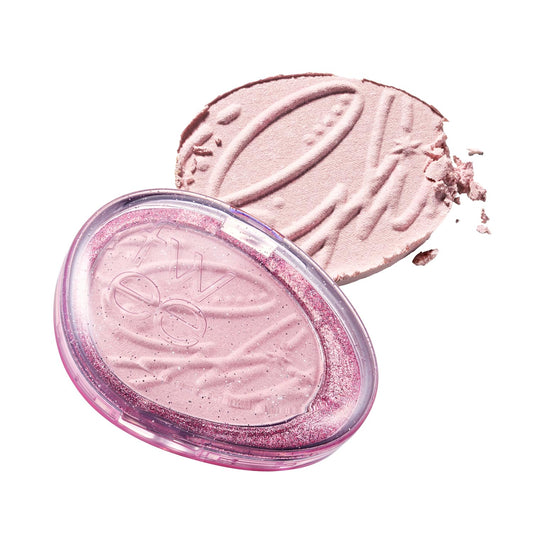 fwee Glitz Stone Highlighter | 12 Vibrant, Photogenic Shades, Long-lasting Glow, Daily Shimmer to Bold Glitter, Inspired by Birthstones – Ruby Reborn | 6.0g