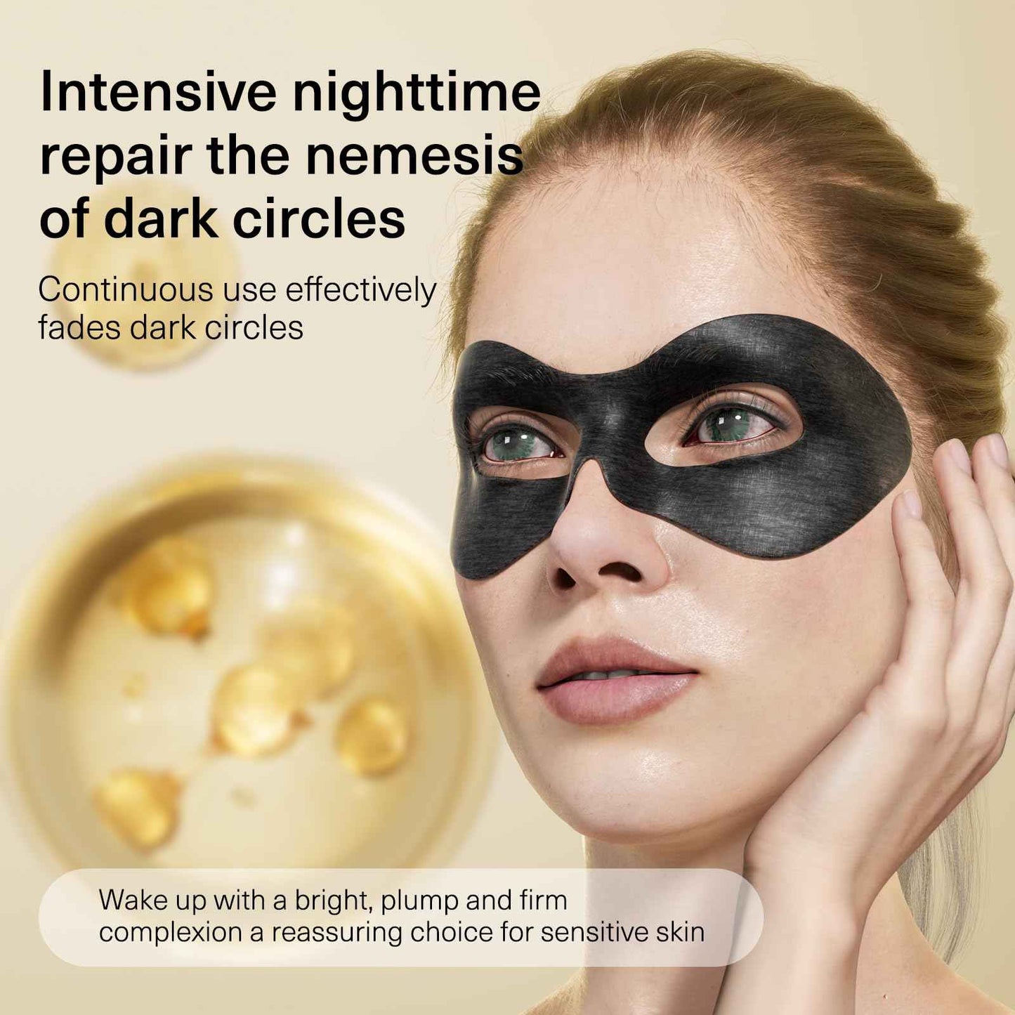 BHMNDSKY Revitalized Skin Moisturizing Soothing Eye Mask Puffy Eyes, Undereye Bags,Wrinkles,Eye Mask Patches, Hyaluronic Acid, Eye Treatment Skin Care for Men & Women Gift