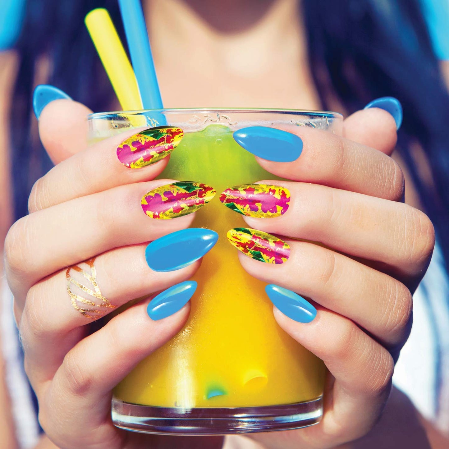 Young Nails Liquid Art, Blue