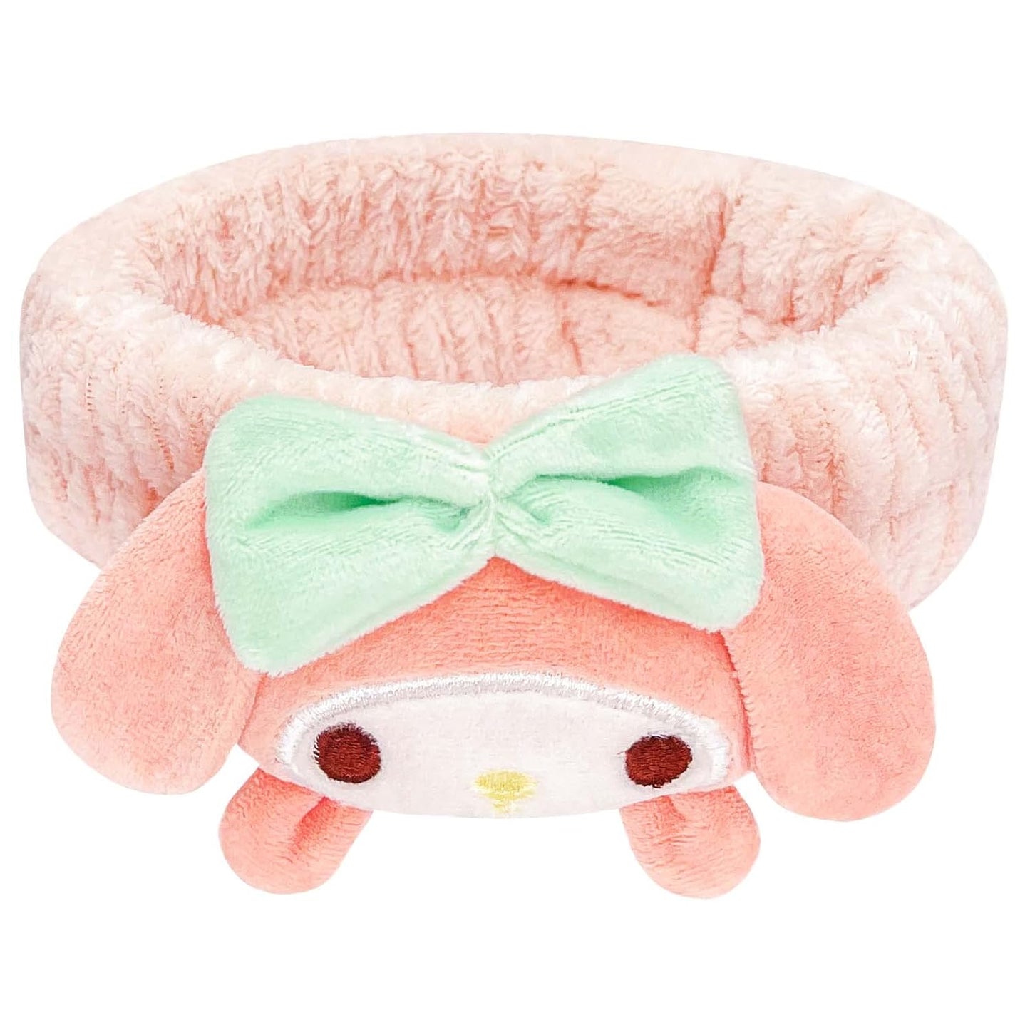 Kawaii Spa Headband - Cute Pink Makeup & Face Washing Accessory for Women | Soft & Comfortable Design