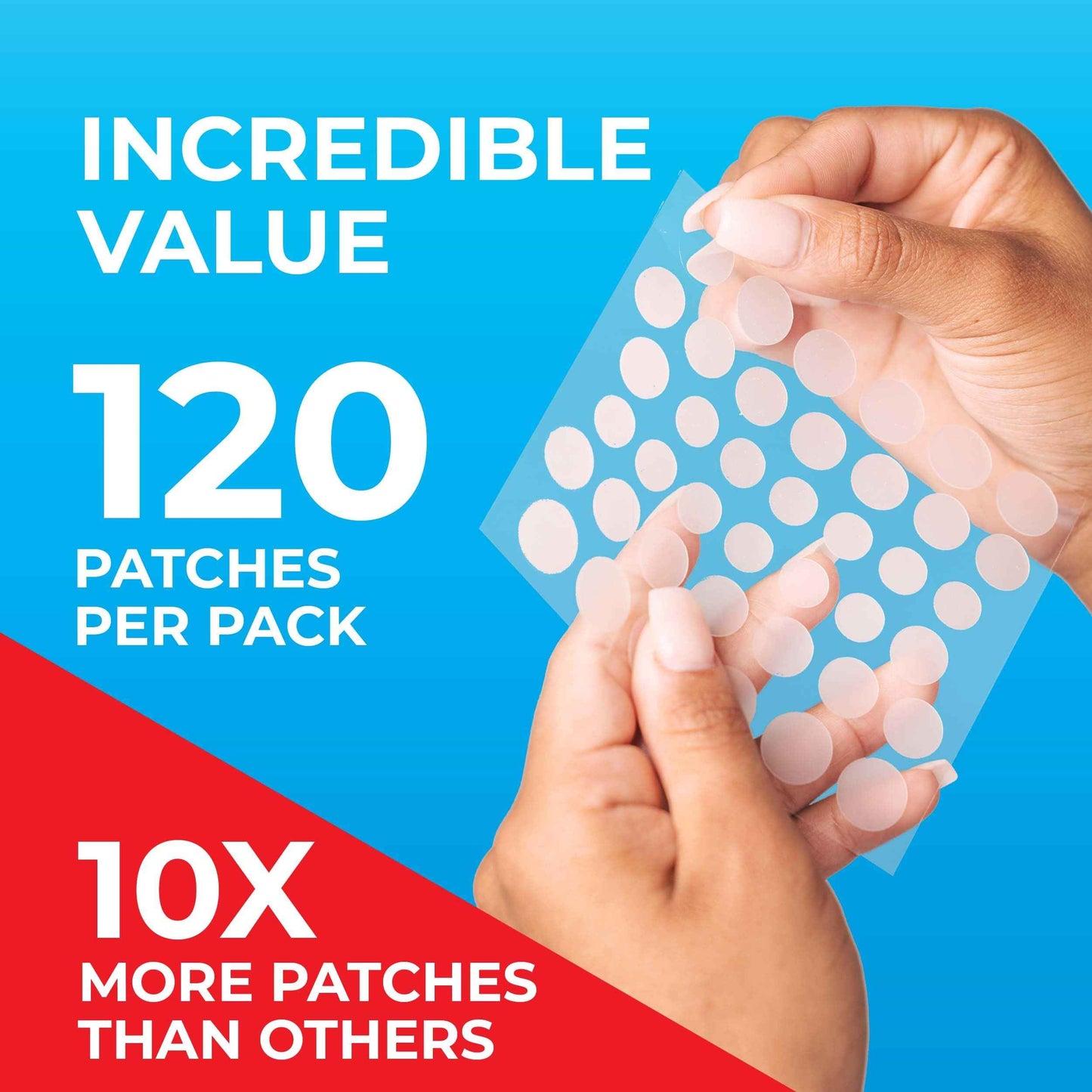 KEYCONCEPTS PatchRx Pimple Patches Bundle - + Pimple Stickers for Face + Large Pimple Patches