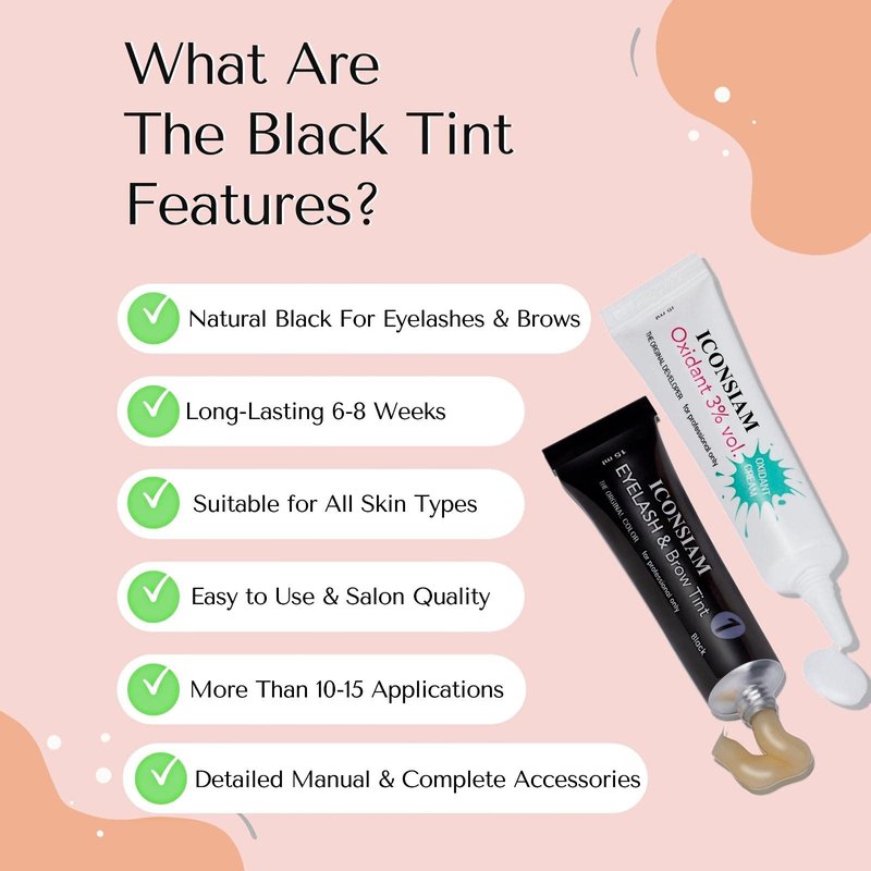 Eyelash Perm Eyebrow Lamination 2 in 1 Kit Easy DIY at Home 5 Minutes Curl Lift Long-Lasting a Month Professional Tool Make Lash and Brow More Volume 6 Weeks (2 1-Lash kit), Black