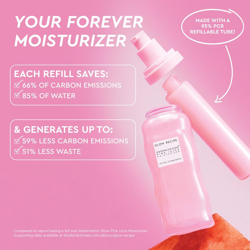 Glow Recipe Limited Edition Pride Pink Juice Water Gel Face Moisturizer - Hydrating Hyaluronic Acid, Radiance Boosting, Non-Comedogenic, Oil-Free, Long-Lasting Korean Skin Care for Oily Skin (50ml)