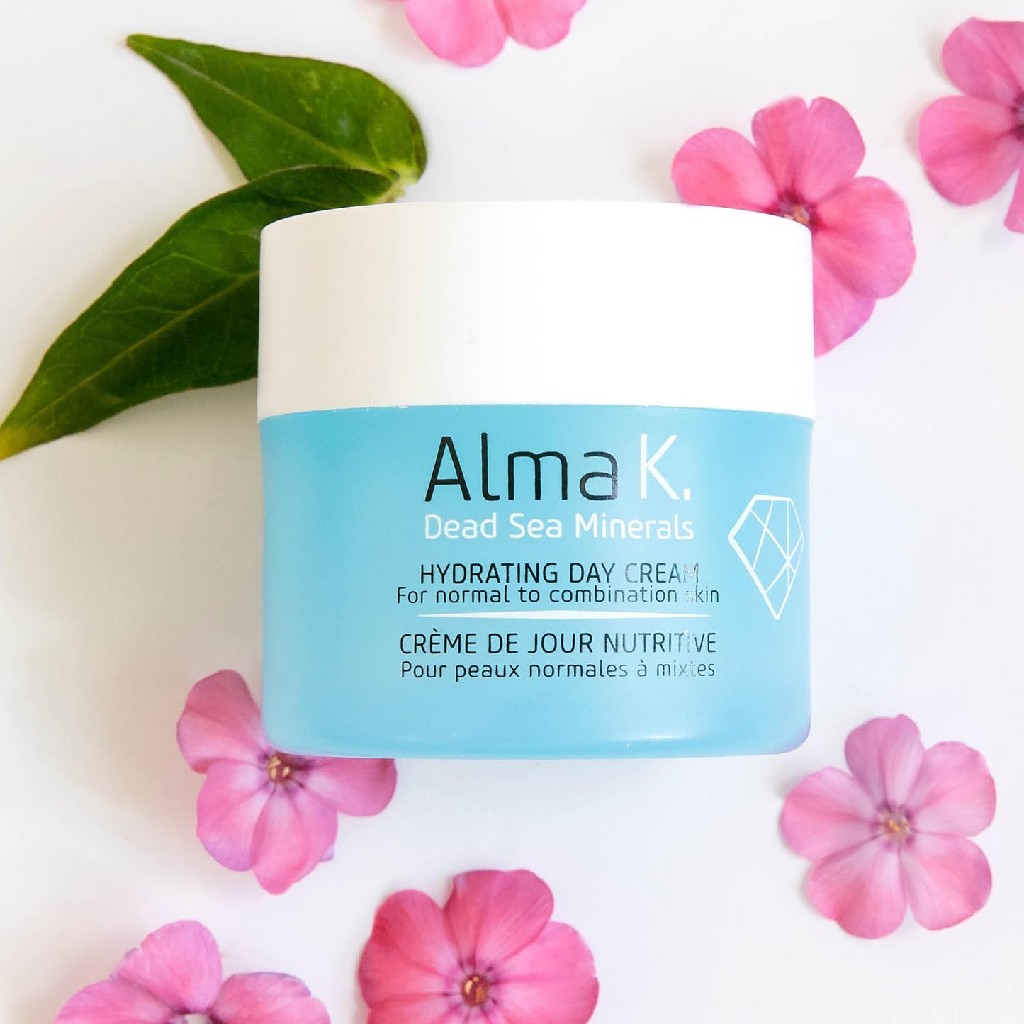 Alma K Hydrating Day Cream - Day Face Cream for Normal to Combination Skin - Daily Face Moisturizer - Non-Greasy Facial Moisturizer - 1.7 oz