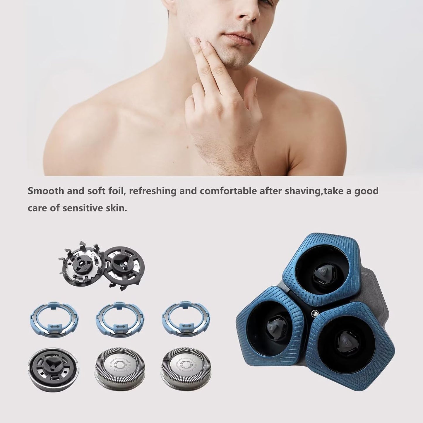Philips Norelco Replacement Shaver Head - SH71/50 Compatible with Series 7xxx & 5xxx | Fits S5587, S5799, S7732, S7731