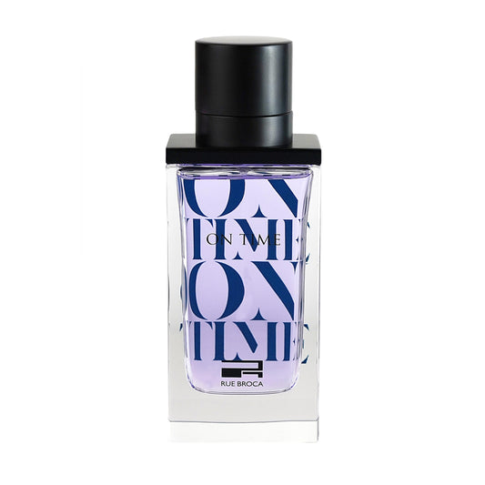 Rue Broca On Time Pour Homme Eau de Parfum, 3.4 Fl. Oz – A Bold Fusion of Freshness and Depth