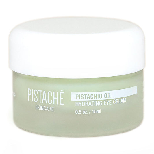Pistaché Skincare Pistachio Oil Eye Cream | Hydrating & Brightening Cream with Vitamin E & Antioxidants | Reduces Dark Circles & Smoothes, 0.5 oz