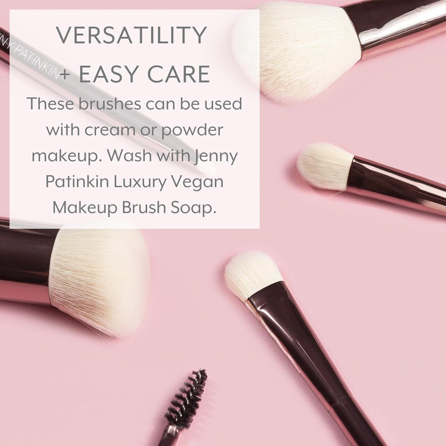 Sustainable Luxury Complexion Brush | Vegan Eco-Friendly Makeup Brush with 2.5x More Bristles for Foundation, Contour & Blush