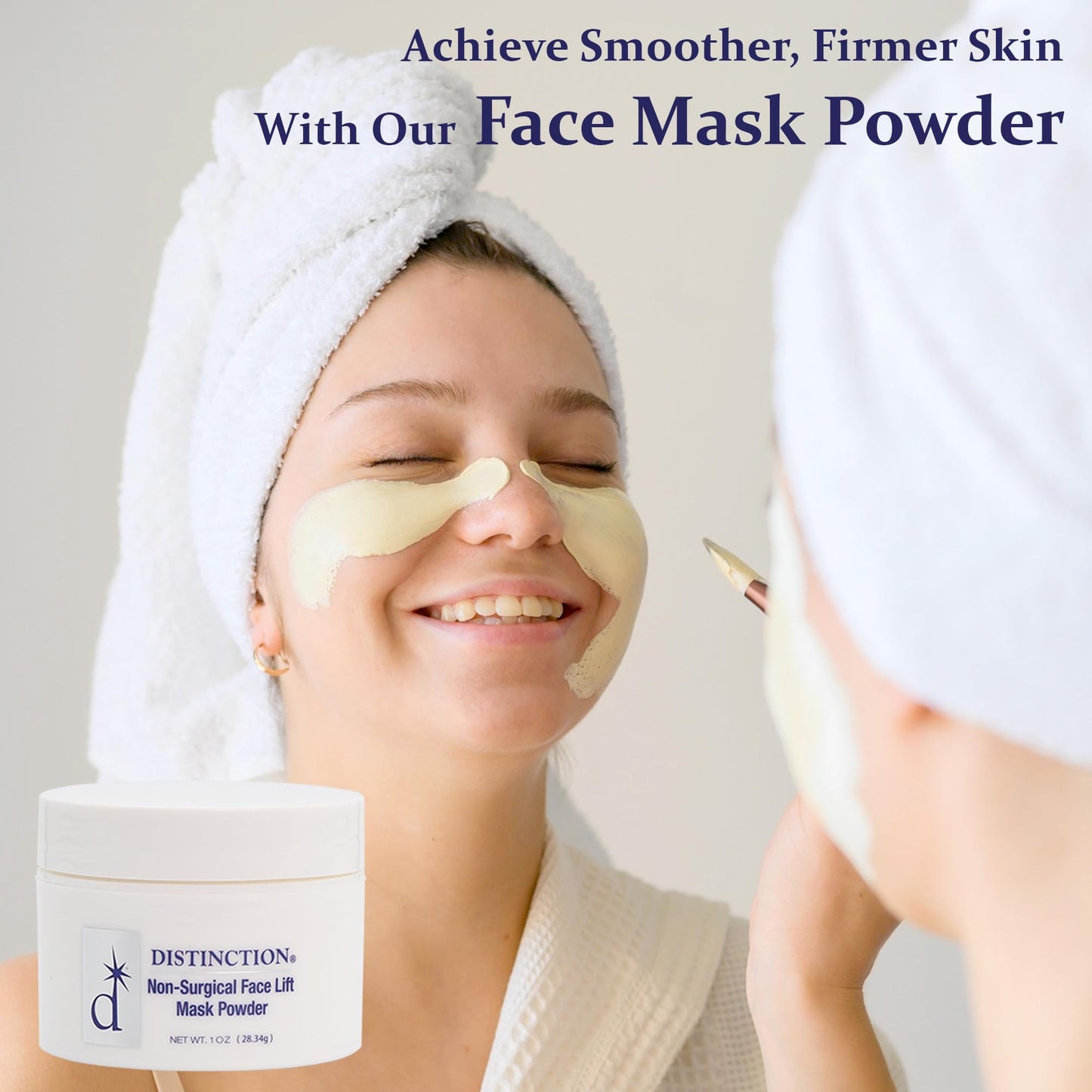 Distinction Face Lift Mask Powder, Firms & brightens skin w/ Vitamin C, 1 oz