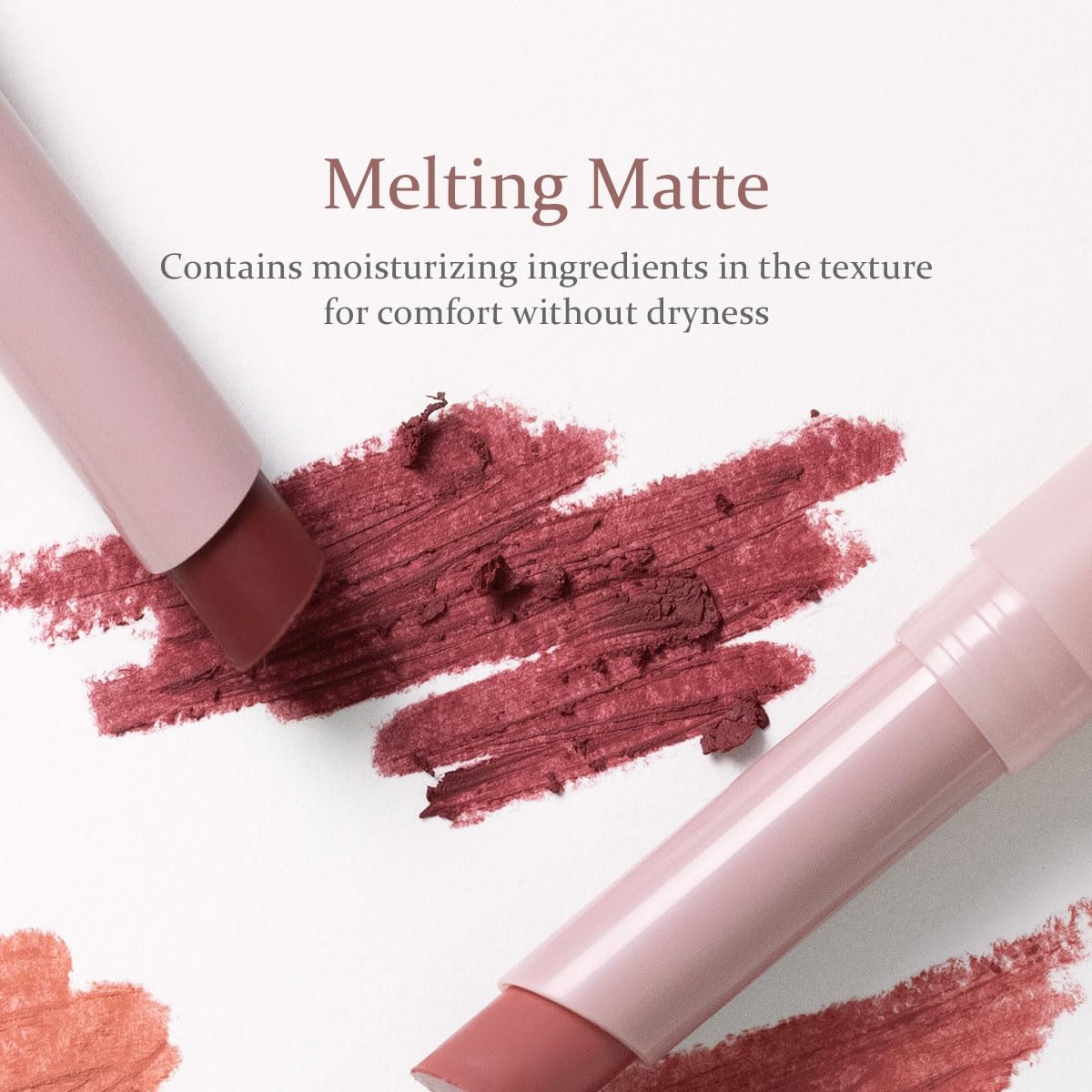 HINCE Slim Stick Melting Matte - Smooth Gliding Hydrating Lip Color | Lightweight Cashmere Finish (DEJA VU)
