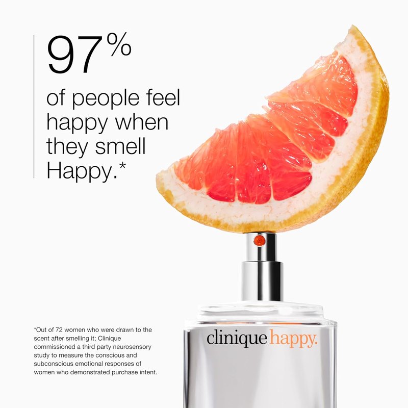 Clinique Happy Eau de Parfum Spray - Floral & Citrus Notes | Women's Fragrance for Spring
