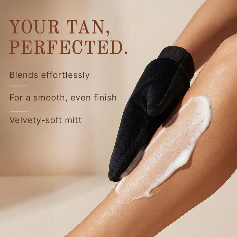 Ultra Dark Self Tanner Tanning Mousse Kit - USA Made with Natural & Organic Ingredients, Self Tanner Mousse and Mitt, Fake Tan Tanning Foam, Sunless Tanners Best Sellers for Darkest Self Tan