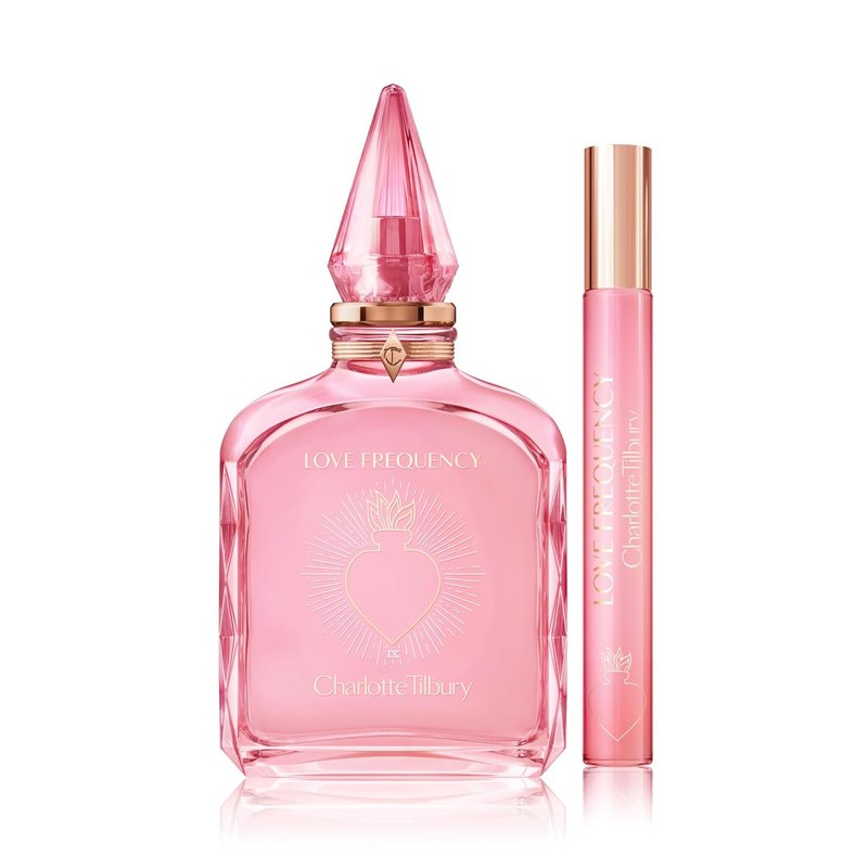 Charlotte Tilbury Love Frequency Eau De Parfum - Pheromone-Enhancing Floral Scent | Long-Lasting Patchouli, Musk & Rose Notes