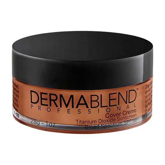 Dermablend Cover Creme High Coverage Foundation with SPF 30, 65W Golden Bronze, 1 Oz.