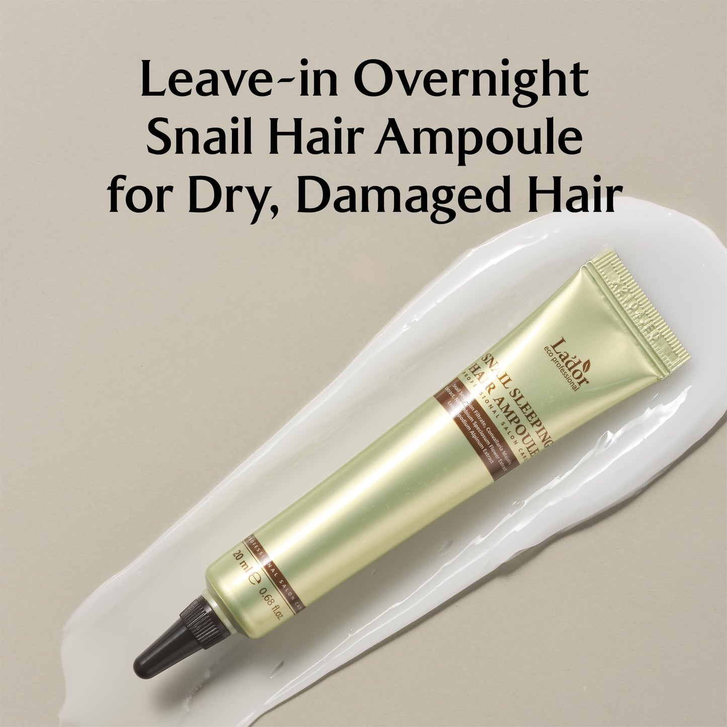 LA'DOR Snail Sleeping Hair Serum Ampoule
