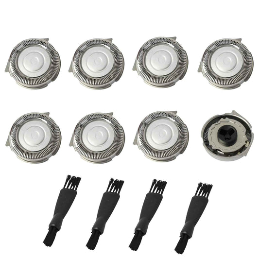 8 Pack SH50 Replacement Heads for Philips Norelco Series 5000, Replacment for Norelco Replacement Blades, Fit for Electric Shaver S5210 S5380 (8 Blades & 4 Brushes)
