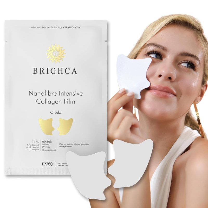 Collagen Melting Mask Refill Pack - 8 Pouches for Anti-Aging Korean Skin Care | Perfect for Cheeks