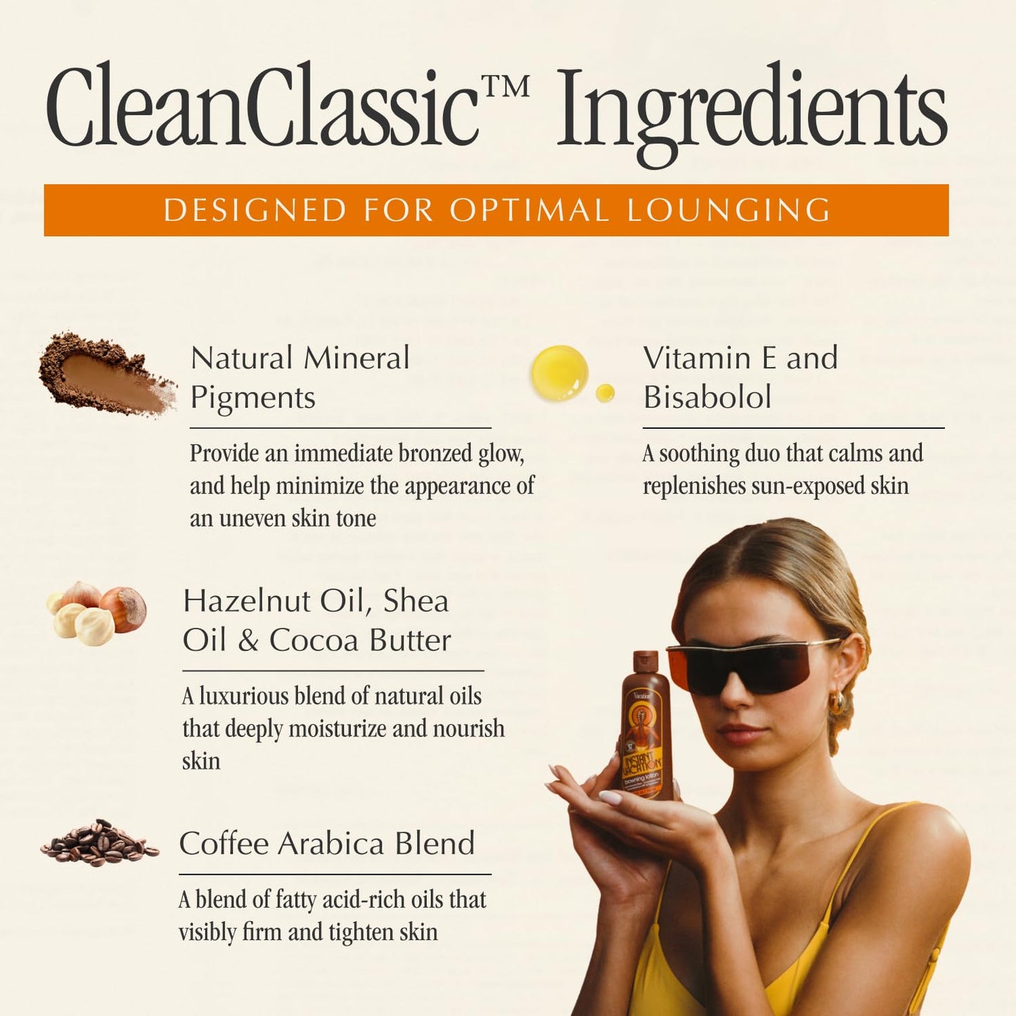 Instant Vacation SPF 30 Bronzing Lotion and Air Freshener Bundle, 5 Fluid Ounces - Bronzing Sunscreen, Buildable Color, Lightweight, Broad Spectrum, Evens Skin Tone, Vegan
