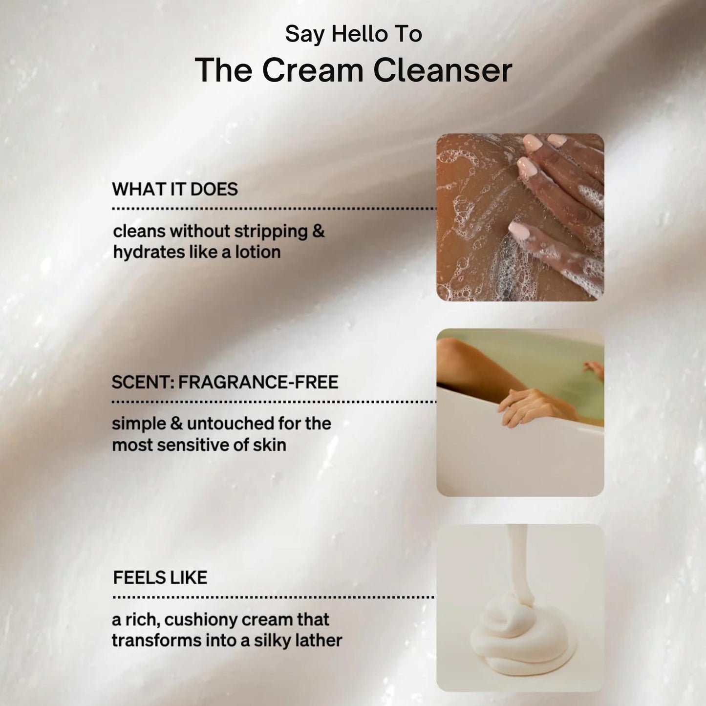 Loved01 Cream Cleanser for Face & Body, John Legend Skincare, Daily Hydrating Wash with Rosehip Oil & Green Tea, First Love Lavender Scent, For Sensitive Skin, Vegan & Cruelty-Free, 2-Pack, 6 oz each