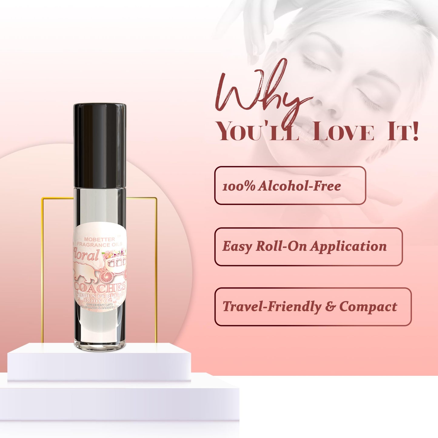 MOBETTER FRAGRANCE OILS Floral Coaches Women Perfume Body Oil