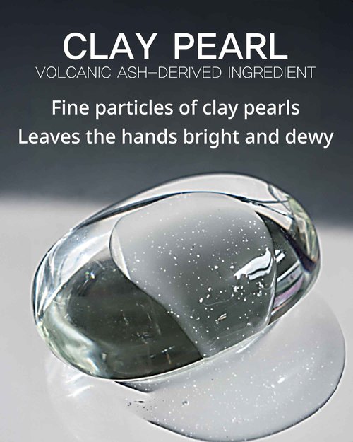 FIT YOUR SKIN Perfumed Hand Clay Soap #Petal Lily - Exfoliating & Moisturizing Hand Scrub Gel to Bubble Wash - Clay Pearlite & Mineral - Gentle & Long Lasting Fragrance - 1.7 fl.oz