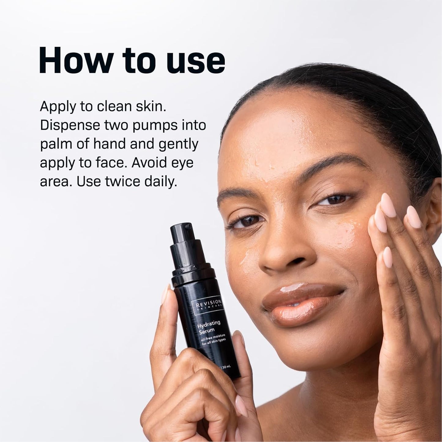 Revision Skincare Hydrating Serum - Oil-Free Anti-Aging Moisturizer with Hyaluronic Acid | 1 oz
