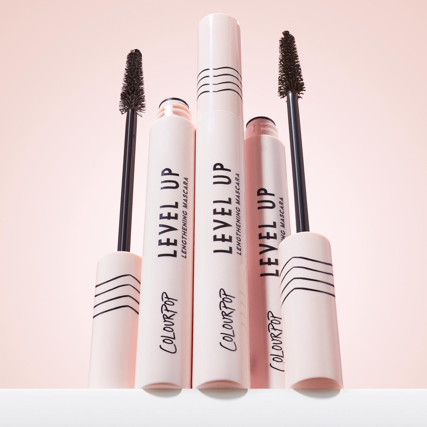 ColourPop Level Up Lengthening Mascara - Ultra-Pigmented Brown Mascara to Lift, Lengthen & Separate Lashes - Made with a Precision Tip Tapered Brush - Brown (0.25 fl oz)