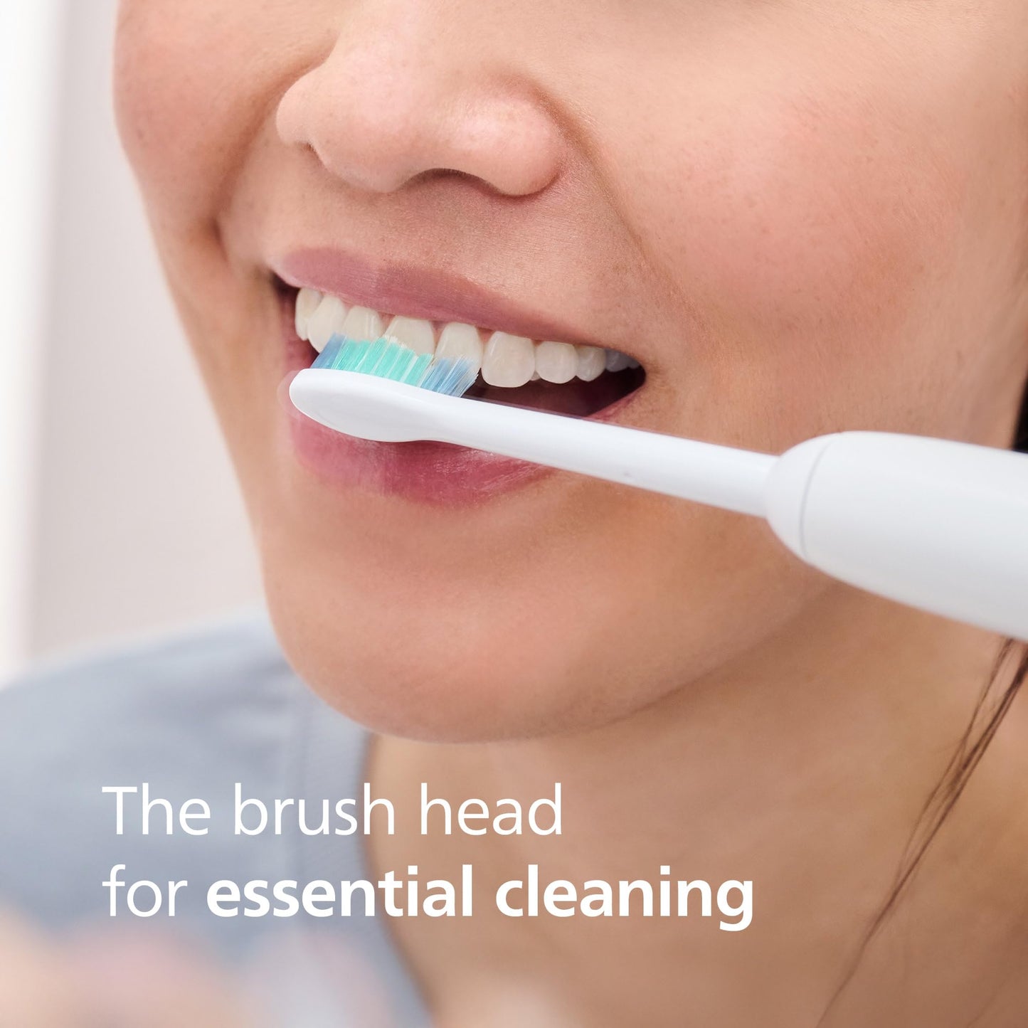 Philips Sonicare Genuine SimplyClean Replacement Toothbrush Heads, 5 Brush Heads, White, HX6015/03