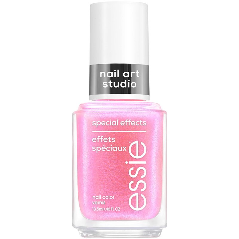 Essie Nail Art Studio Shimmer Polish - Vegan Pink Nail Polish, Astral Aura, 0.46 Fl Oz