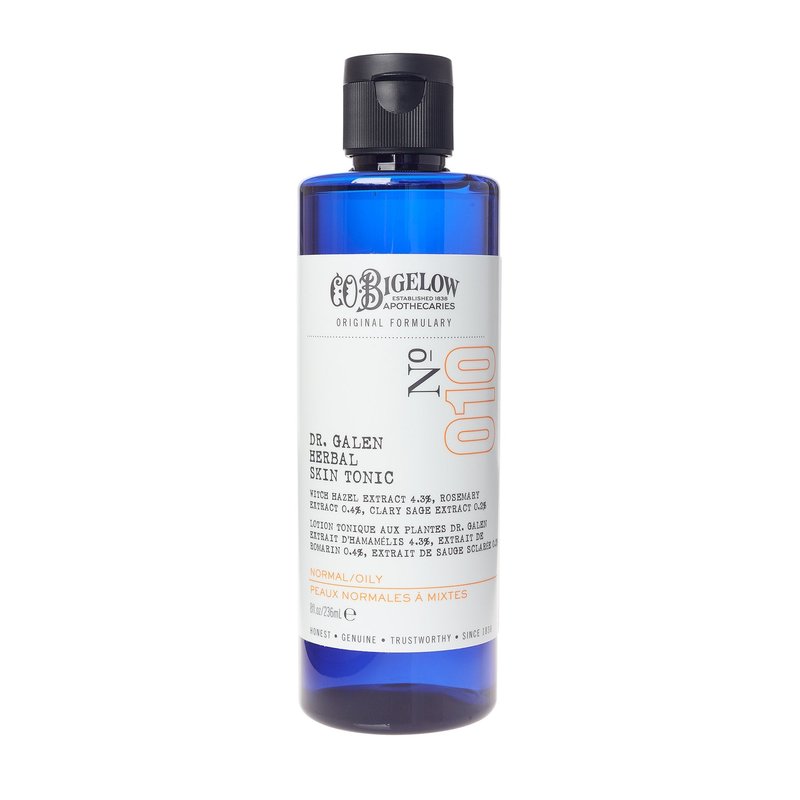 C.O. Bigelow Face Care Collection, Dr. Galen Herbal Skin Tonic, Facial Toner with Witch Hazel, Salicylic Acid, Rosemary, Tonic for Oily Skin, Toner for Face, Made in the USA, 8 fl oz