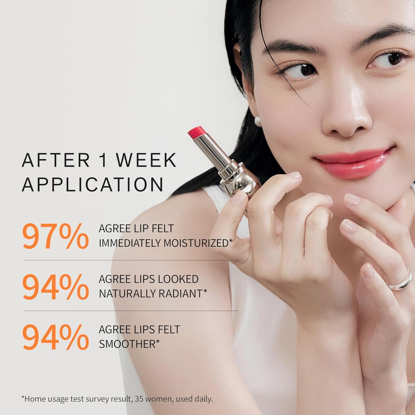 Sulwhasoo Perfecting Lip Color - Korean Tinted Lip Balm for Nourishing, Hydrating & Moisturizing | Natural Look, 0.1 oz