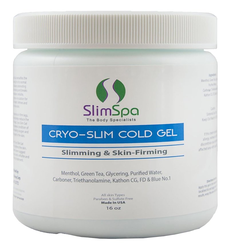SlimSpa Cryo Gel - 16 Oz | Cooling Body Contour Treatment for Weight Loss