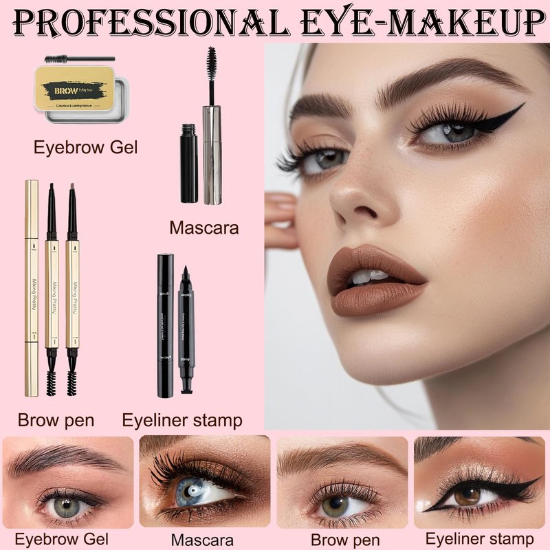 Makeup Kit for Women Full Kit, Maquillaje para Mujer en Oferta, Makeup Kit for Teens Includes Foundation Eyeshadow Blush Lipstick etc Make Up Set for Teen Girl Gifts Cosmetic With Storage Bag