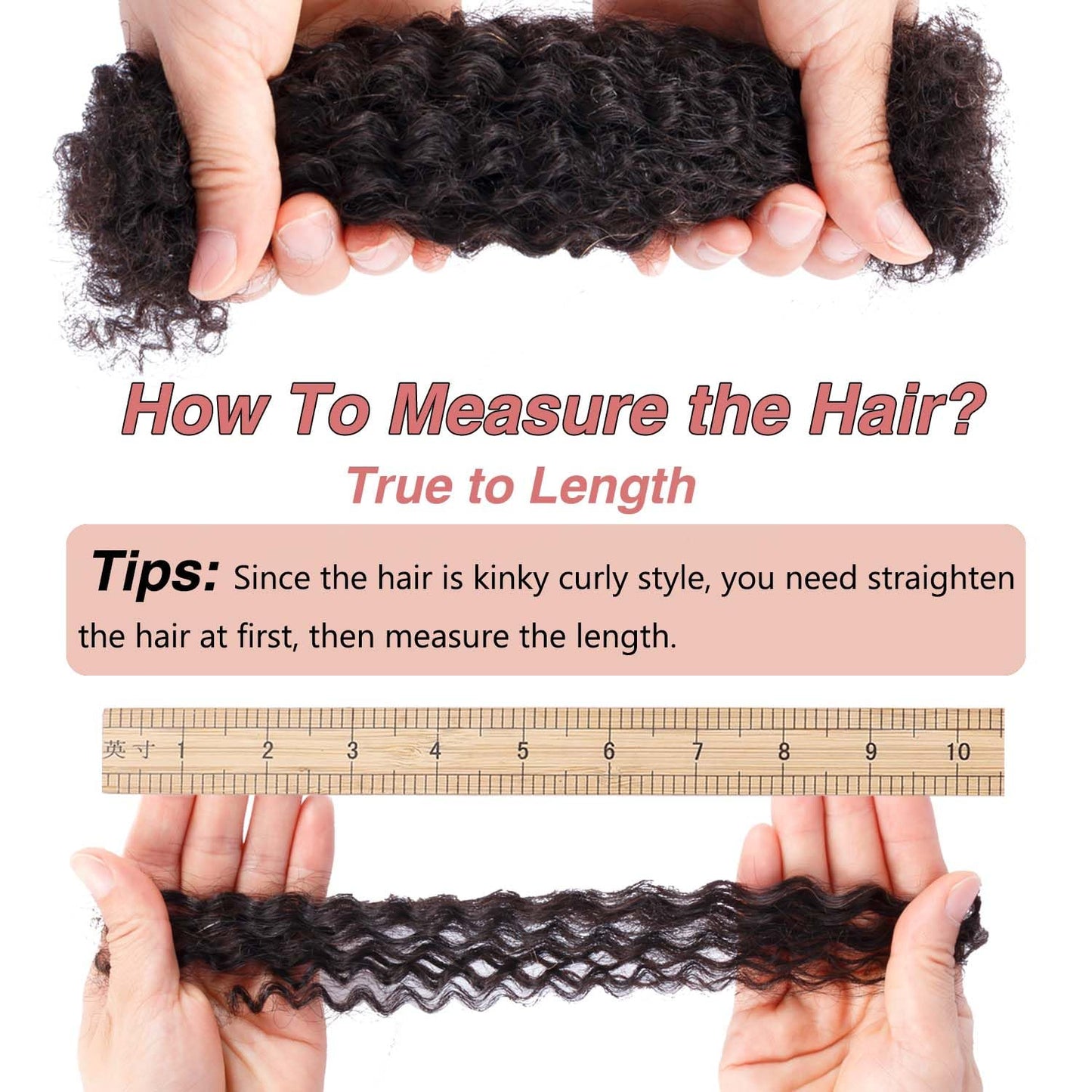 Afro Kinkys Bulk Human Hair for Braids Braiding Mini Twist Locs Dreadlock Extensions Afro Kinky-Curly Human Braiding Hair Bundles For Men Women Kids 16 Inch 2 Bulks 60g #99J Dark Red Easy to Install