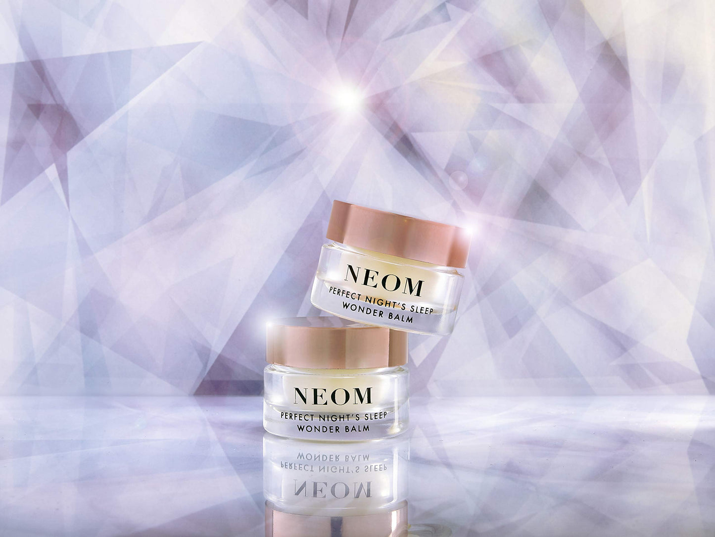 Neom Perfect Night's Sleep Wonder Balm, 0.42oz | Smoothing Moisture for Lips & Dry Skin | Lavender & Chamomile | Scent To Sleep Range